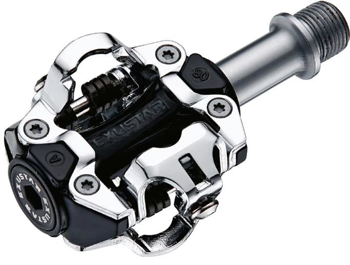 Pedales Exustar Pm211 Spd Alum/Cr