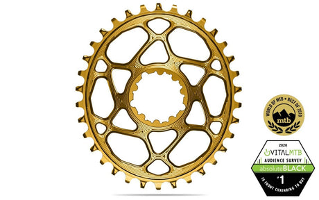 Corona Absolute Black Oval Boost Direct Mount Sram Black