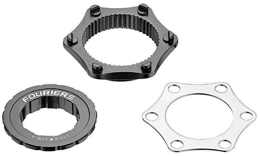 Adaptador De Freno Fouriers Centerlock A Rotor 6 Pernos Is