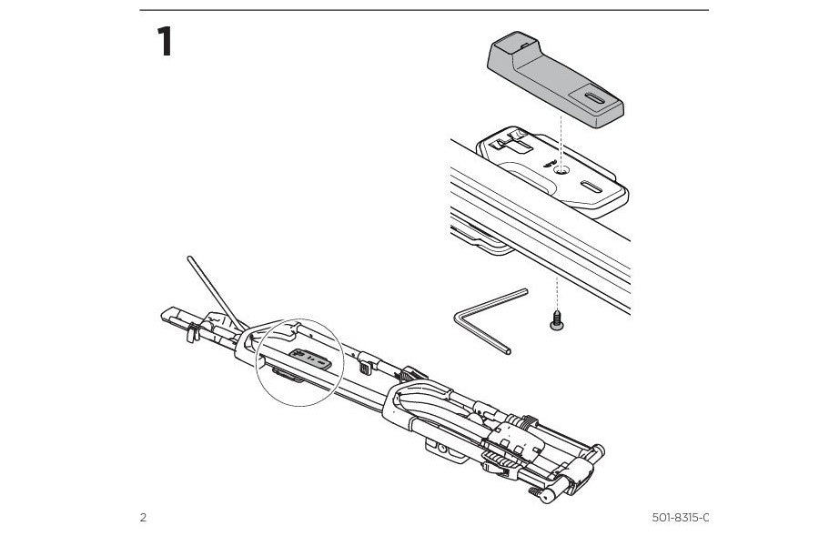 Bike Rack Adaptador Barra Thule