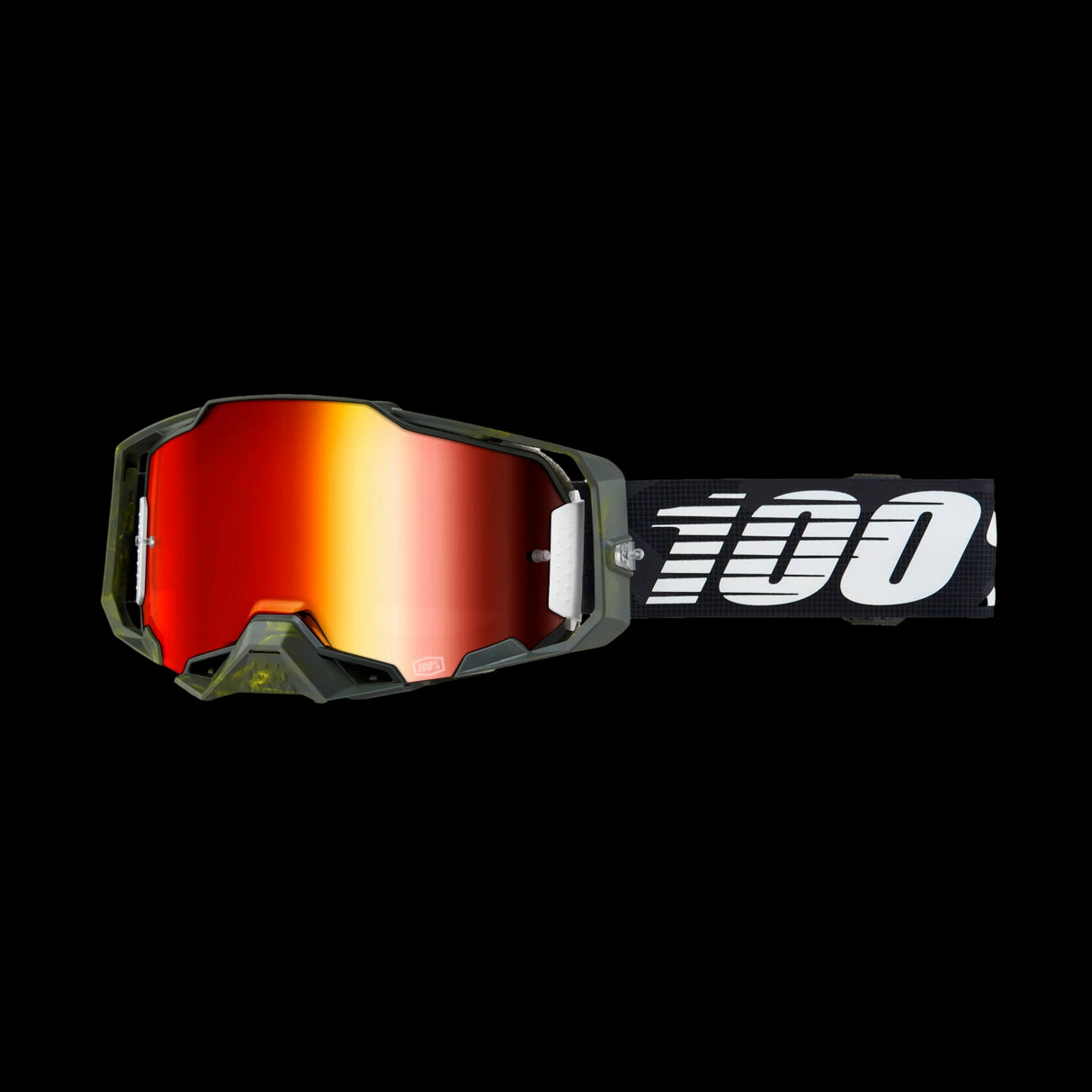 Antiparra 100% Armega Goggle Soledad - Mirror Red Lens
