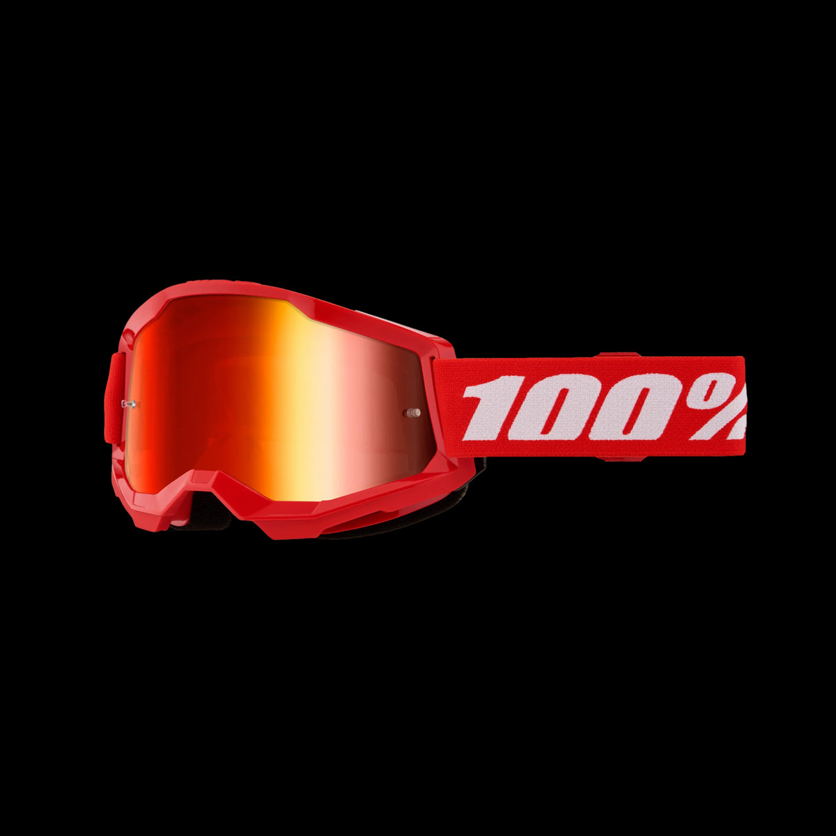 Antiparra 100% Strata 2 Red - Mirror Red Lens