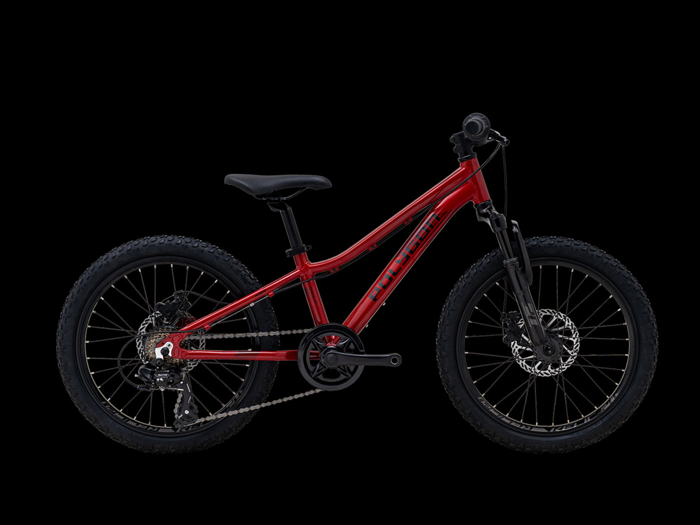 Bicicleta Niño Polygon Relic20 20X10 Roja