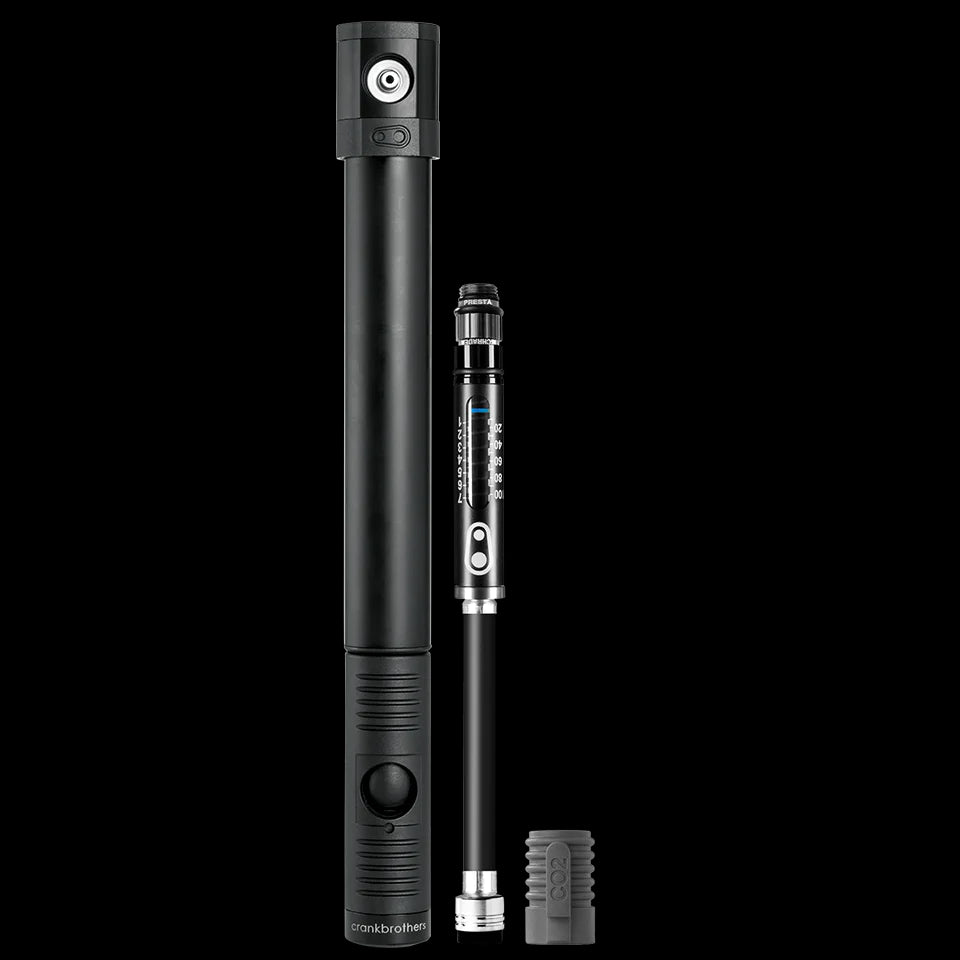 Bombin De Mano Crankbrothers Klic Gauge W/ Co2 Midnight Edition