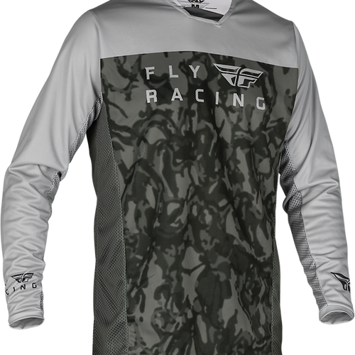 Jersey Fly Racing Radium Dark Grey Camo/Grey