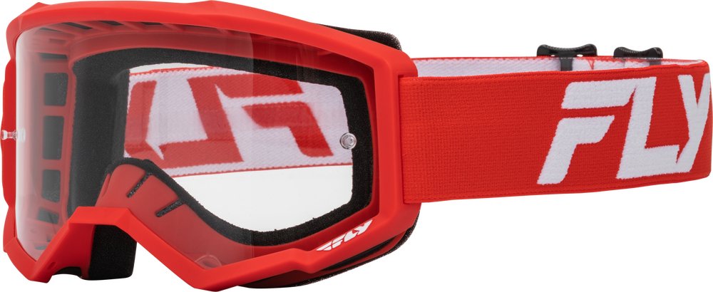 Antiparra Focus Fly Racing Rojo/Blanco