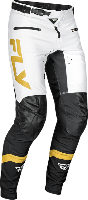 Pantalones Fly Racing Rayce Blanco Negro