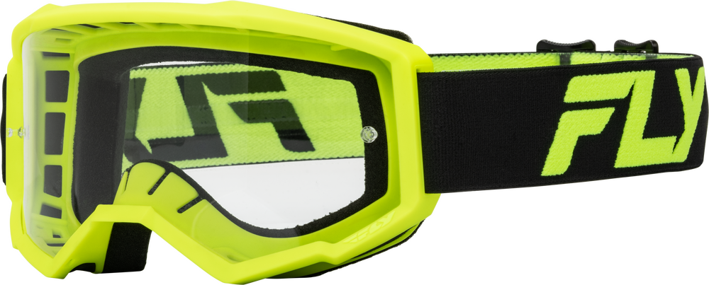 Antiparra Focus Fly Racing Negro/Hi-Vis