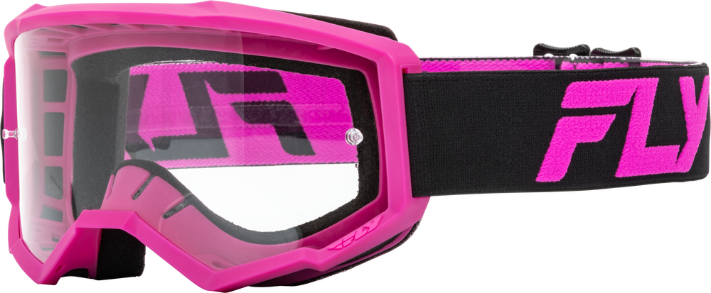 Antiparra Focus Fly Racing Negro/Rosado