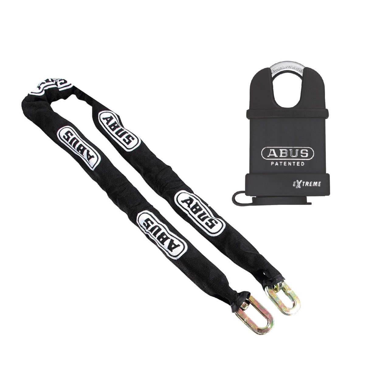 Candado Kit De Seguridad Abus Kit Extreme Con Cadena 8Ks85