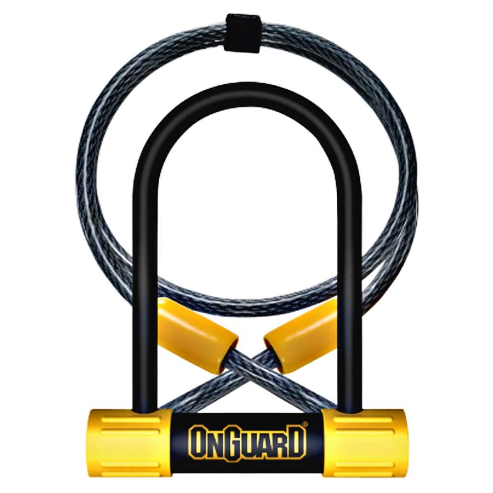 Candado On Guard U-Lock Bulldog Mini Dt Cable