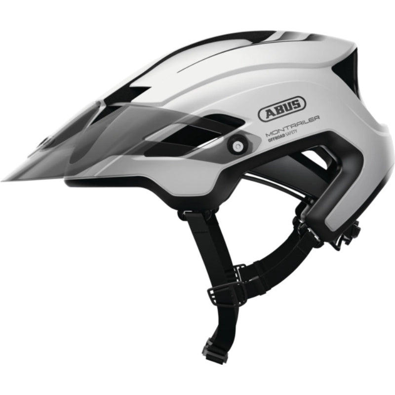Casco Bicicleta Abus Montrailer Blan Pola