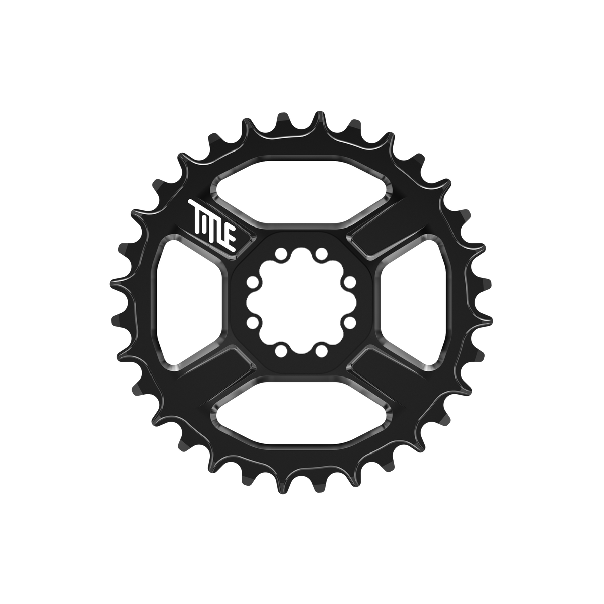 Plato Title CR1 8-Bolt de aluminio 7075 T6
