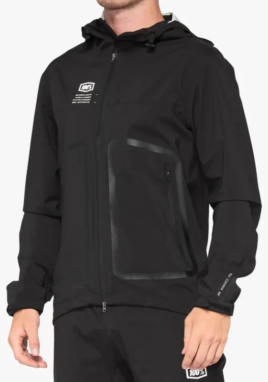 Chaqueta Impermeable 100% Hydromatic Negra