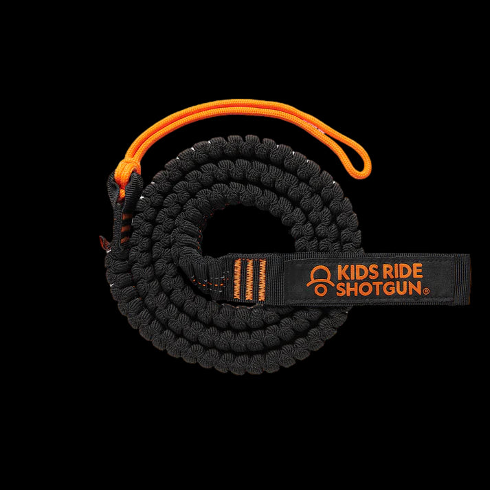 Cinta De Arrastre Para Bicicleta Shotgun Negra