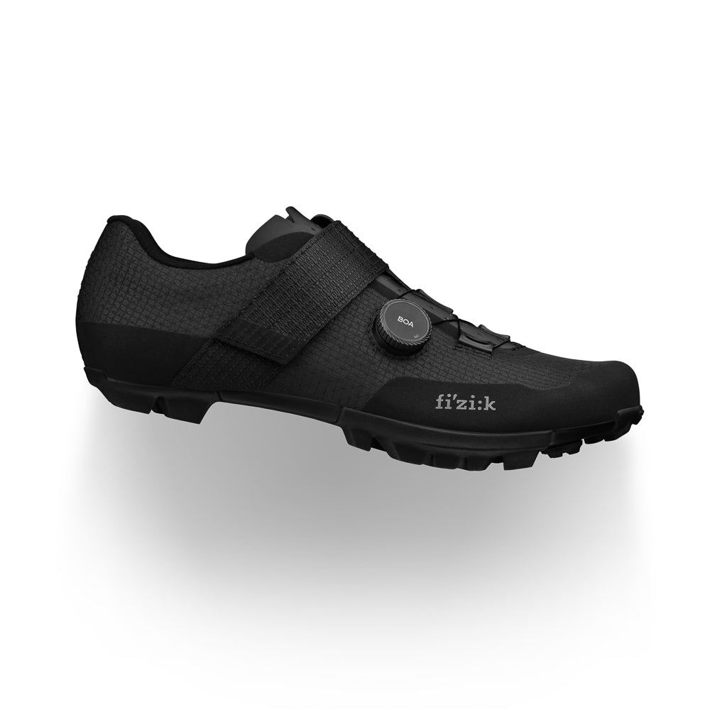 Zapatillas De Bicicleta Fizik Vento Ferox Carbon Negro