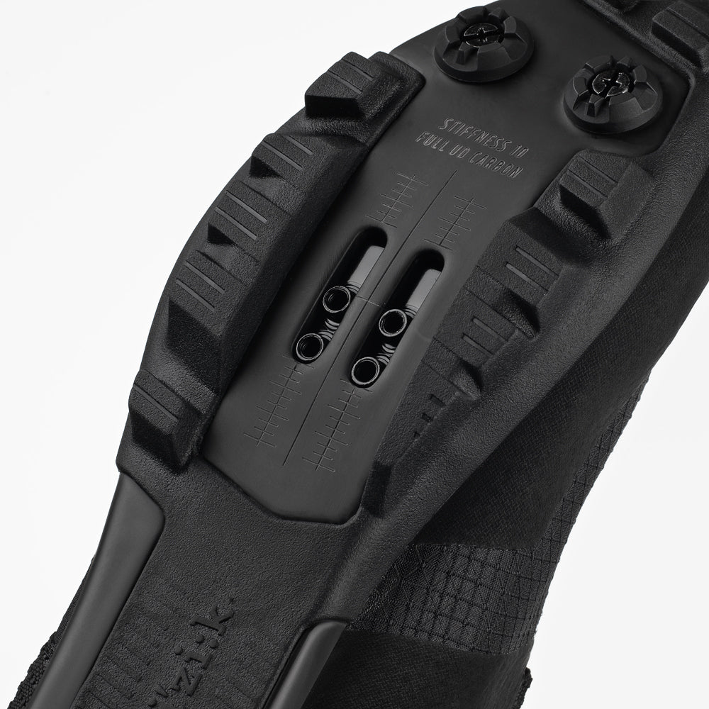 Zapatillas De Bicicleta Fizik Vento Ferox Carbon Negro