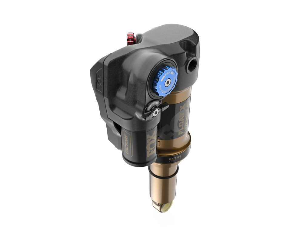Shock Fox Float X Live Valve Neo 2025, Fs, 205X62.5 Trunnion, Neutral Logo.