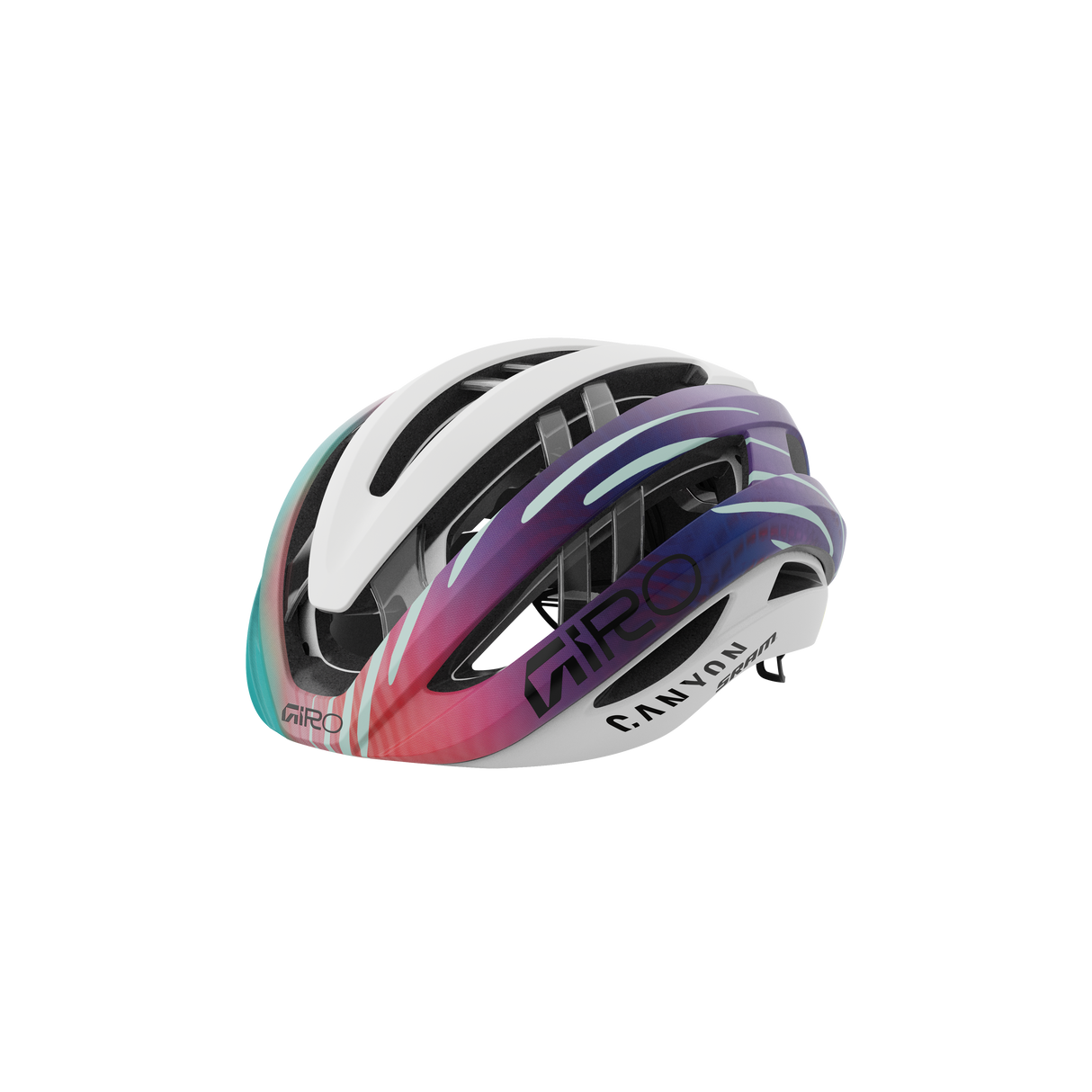 Casco Giro Aries Spherical Team Canyon White