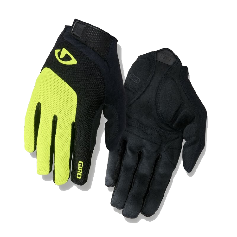 Guante Giro Bravo Gel Lf Highlight Yellow