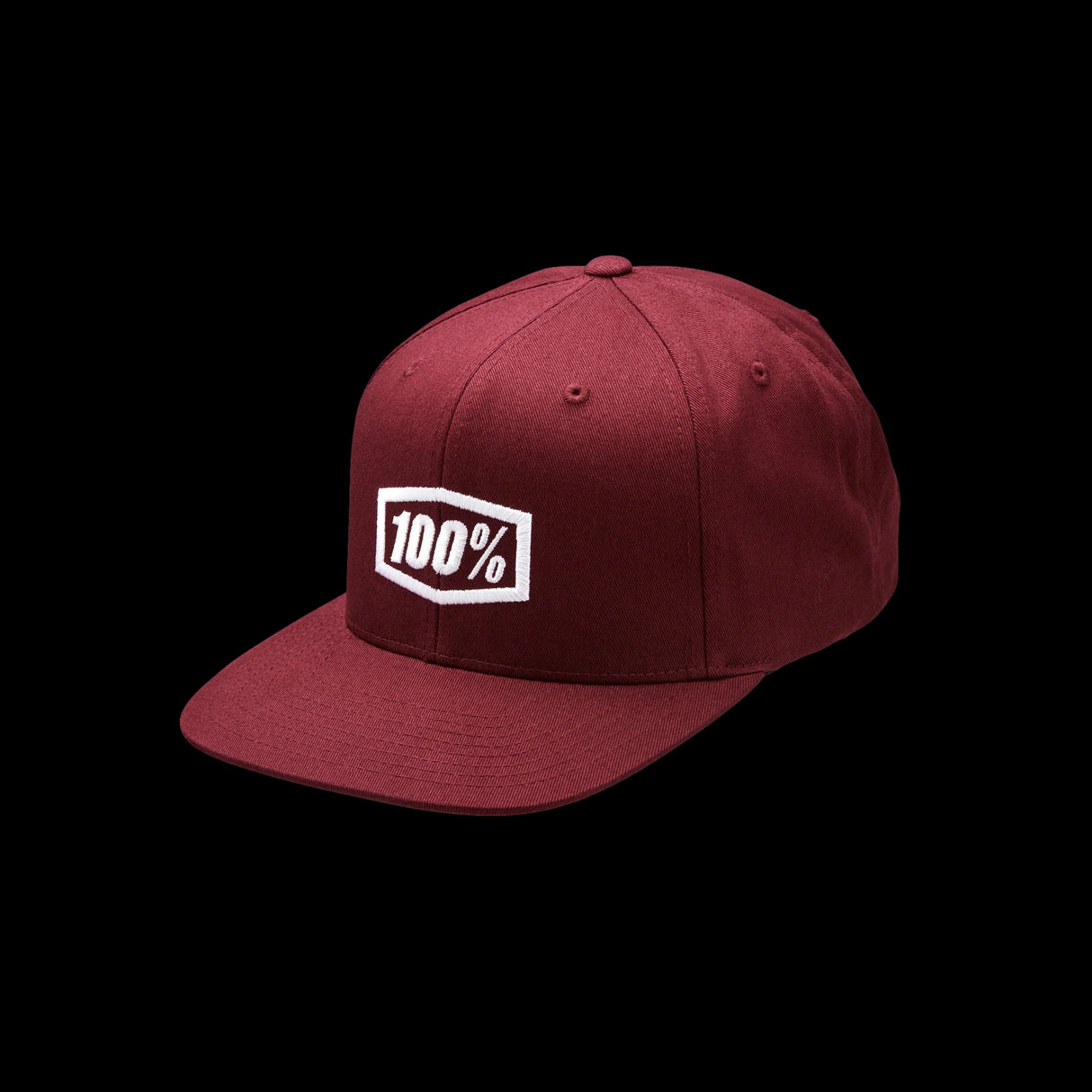 Gorro Jockey 100% Icon Burgundy