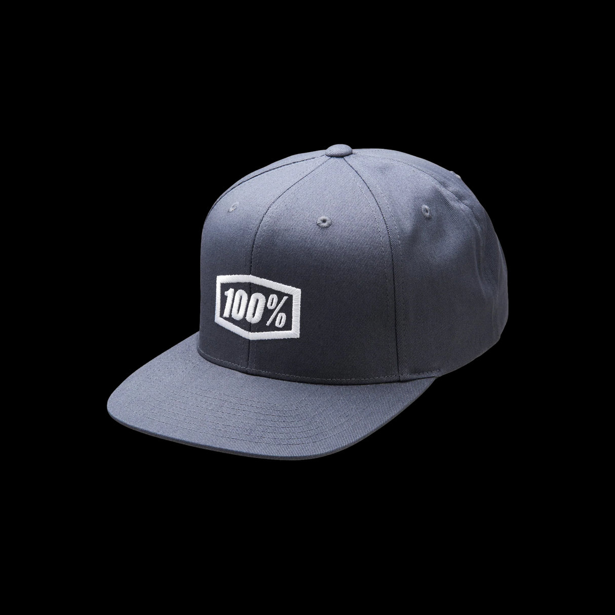 Gorro Jockey 100% Icon Heather Charcoal