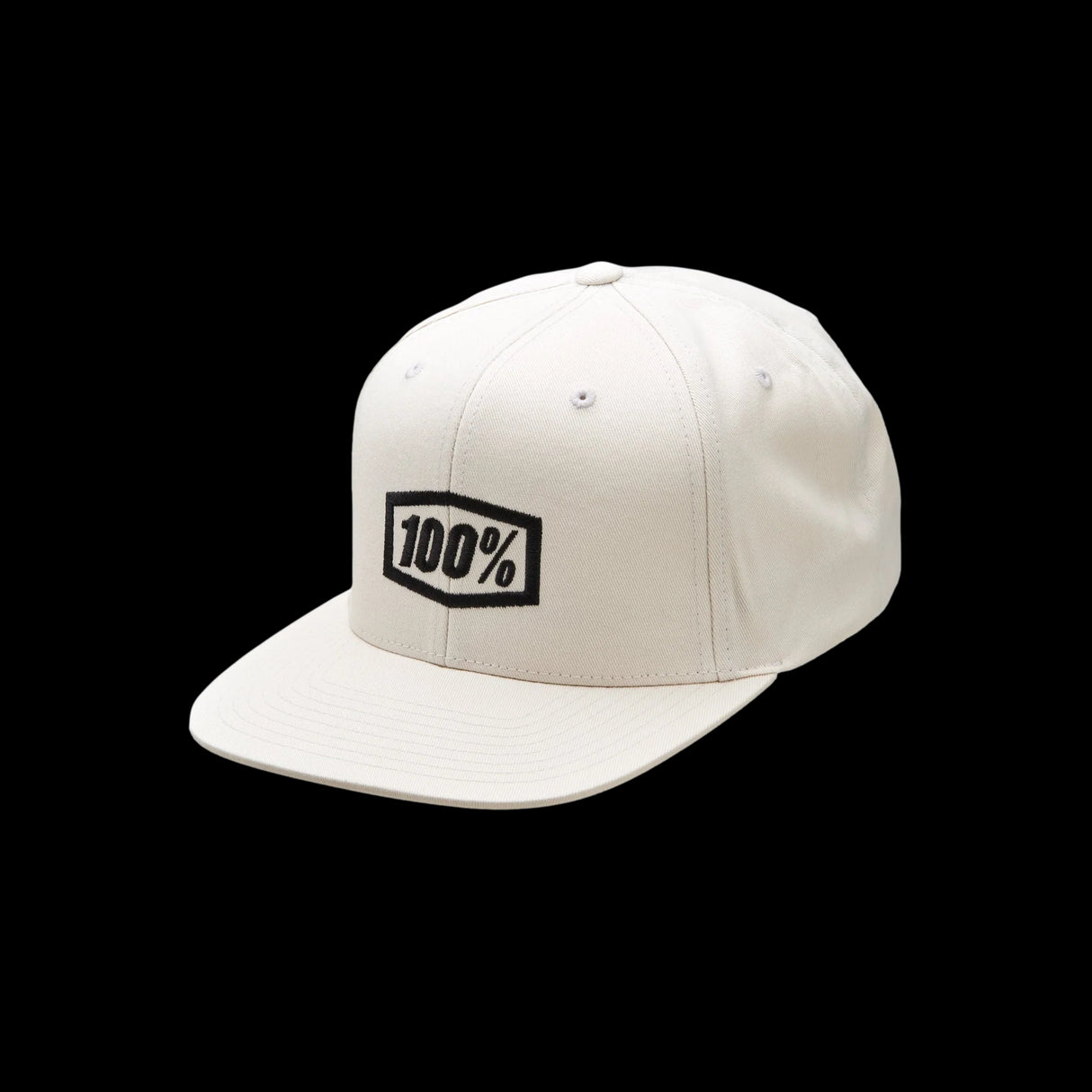 Gorro Jockey 100% Icon Silver Grey