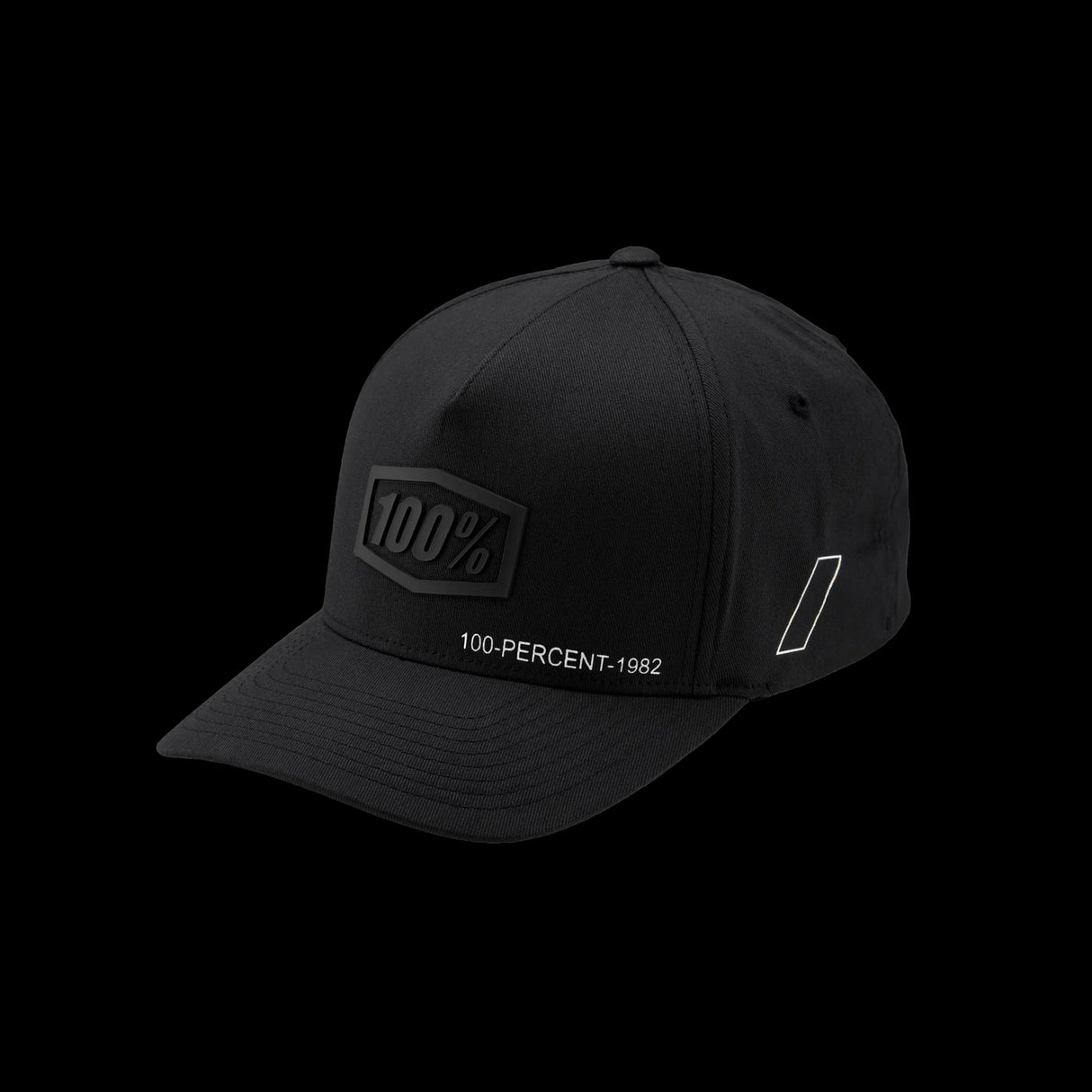 Gorro Jockey 100% Shadow Flexfit Black