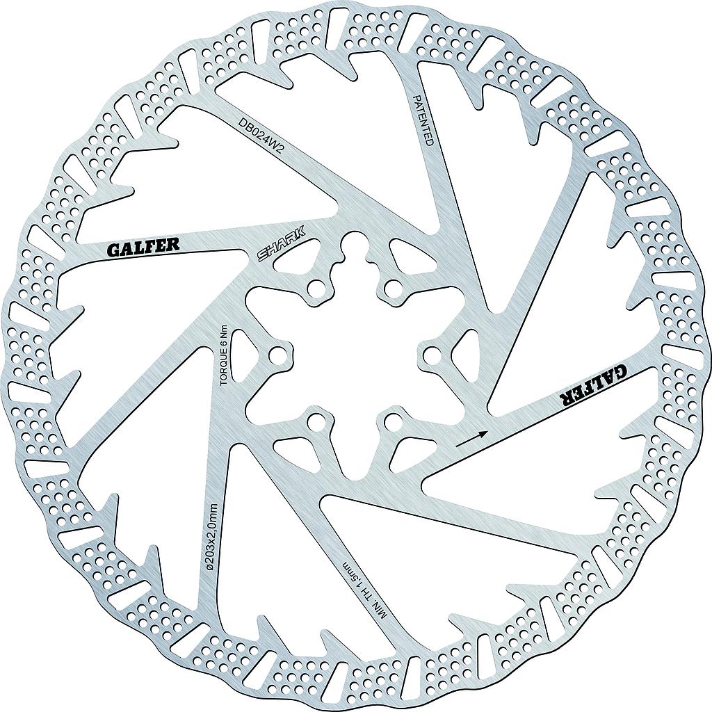 Galfer Rotor Disc Shark 203Mm