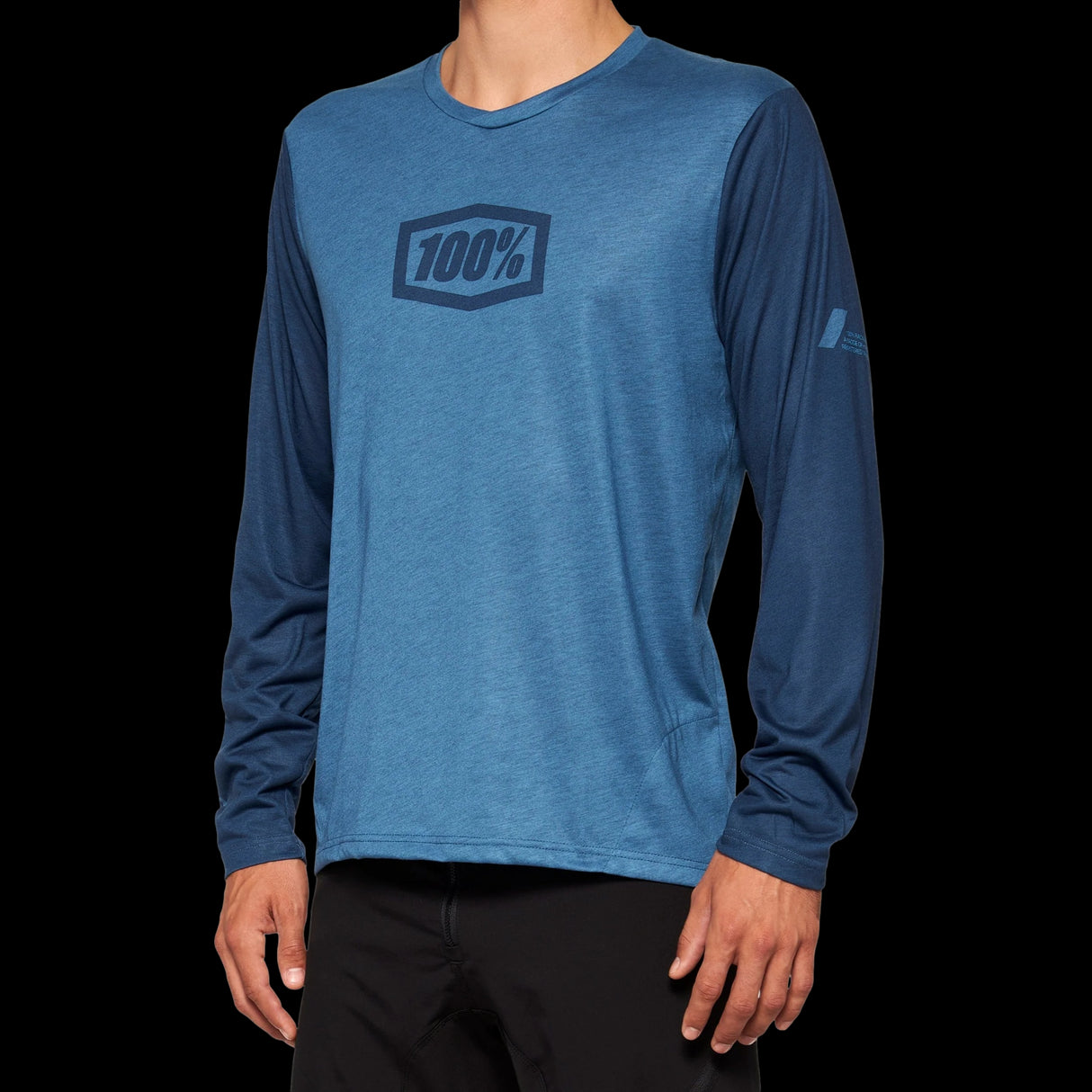 Jersey 100% Airmatic Long Sleeve Slate Blue