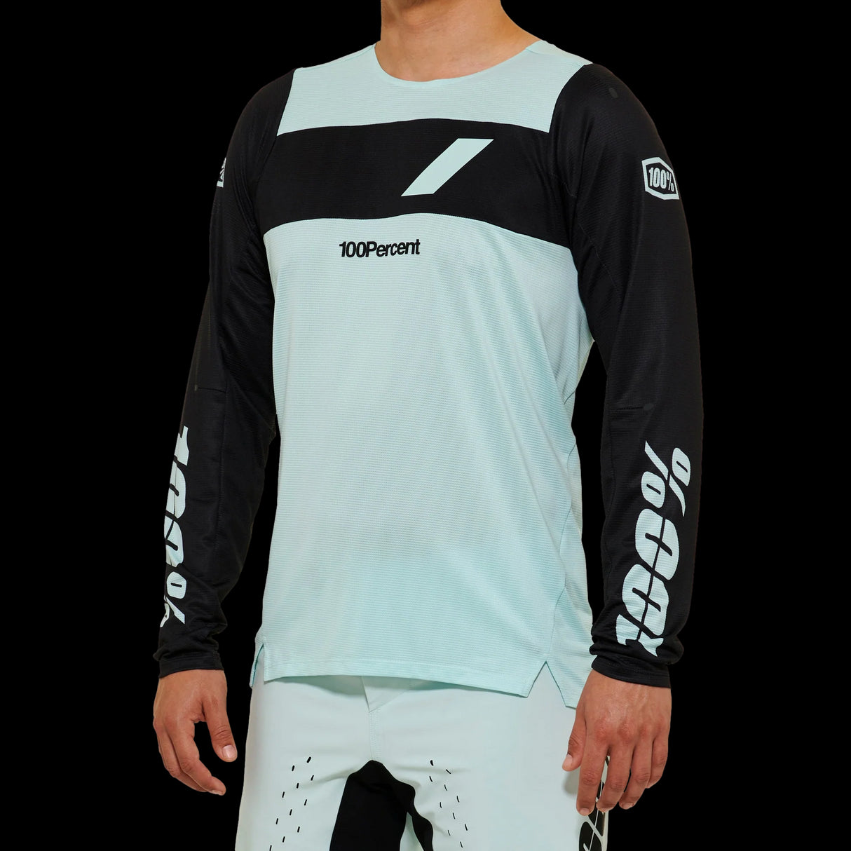 Jersey 100% R-Core X Le Long Sleeve Jersey Pale Blue