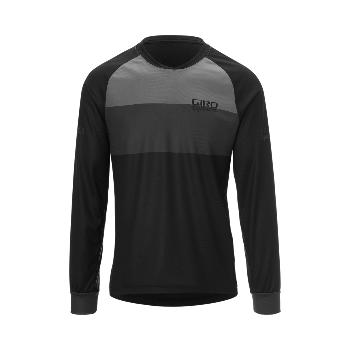 Jersey Giro Roust Nightmares Black/Grey