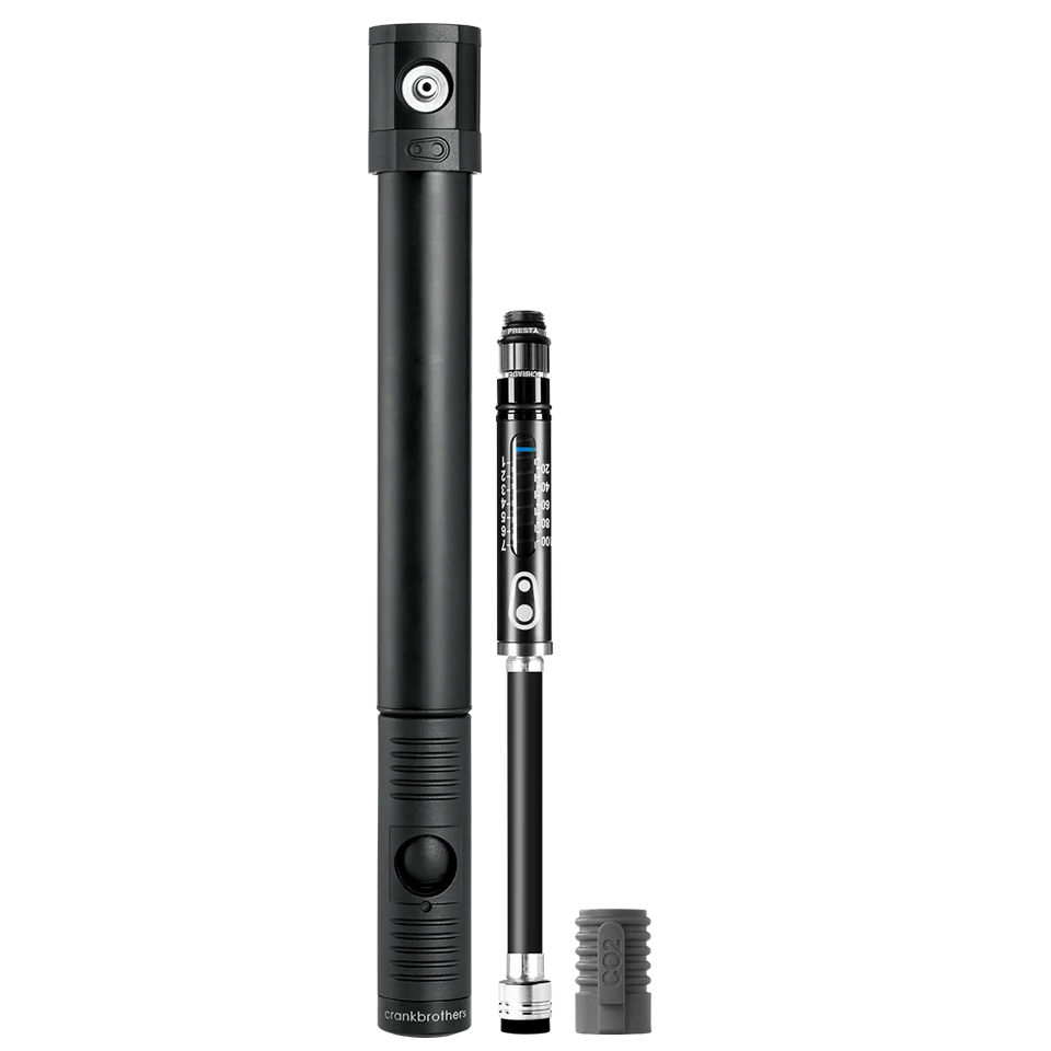 Bombin De Mano Crankbrothers Klic Gauge W/ Co2 Silver