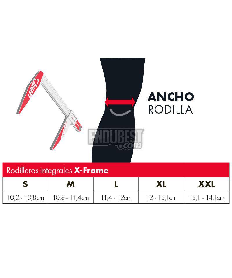 Rodilleras Leatt X-Frame Par