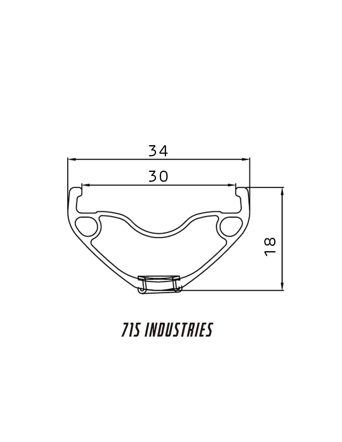 Llanta 715 Silver 30Mm 29