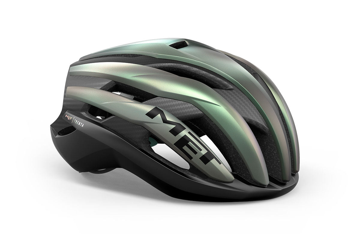 Casco Met Trenta 3K Carbon Mips Motion Blur Matt