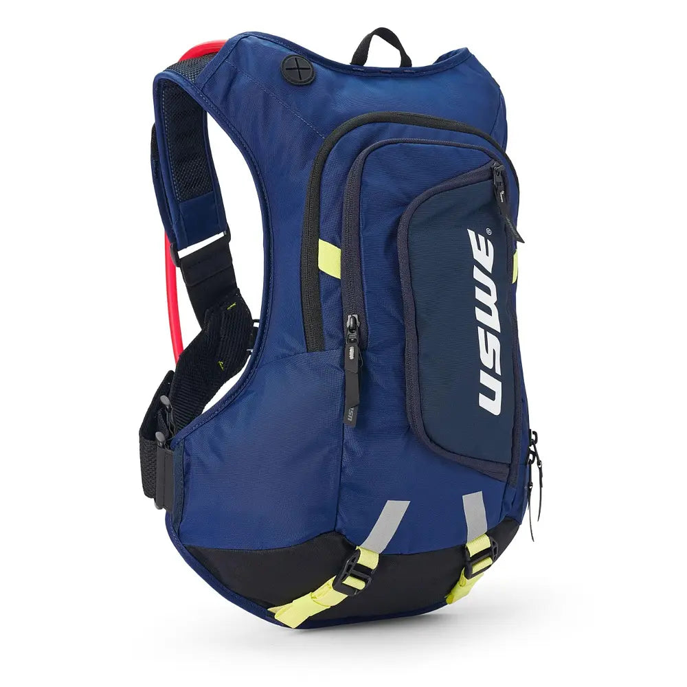Mochila De Hidratación Uswe Hydro Moto 12L Azul