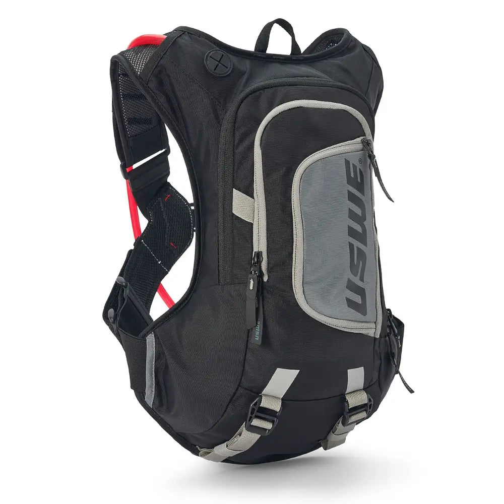 Mochila De Hidratación Uswe Moto Hydro 8L Negra