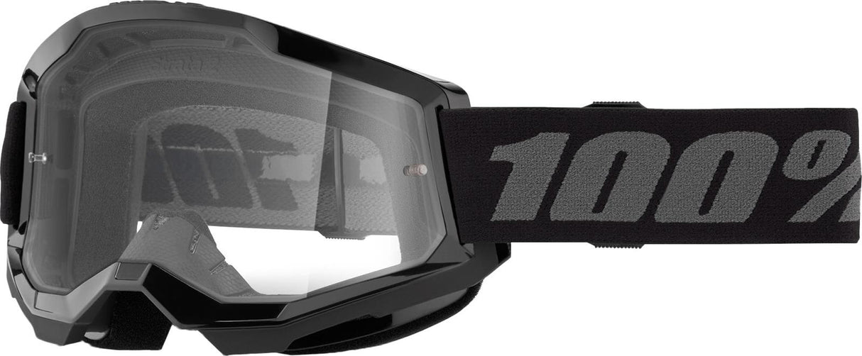 Antiparra 100% Strata 2 Junior Goggle Black - Clear Lens