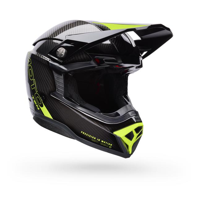 Casco Moto Spherical Moto-10 Gris/Amarillo Certificado QR Bell