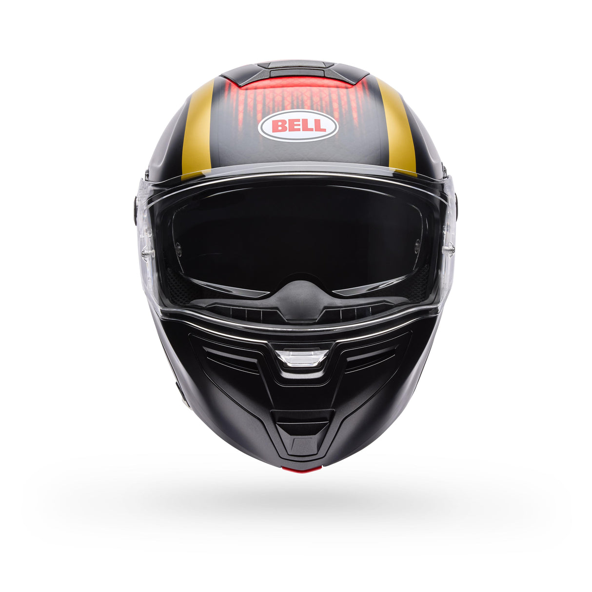 Casco Moto Calle SRT The Good Ride Negro/Rojo Certificado QR Bell