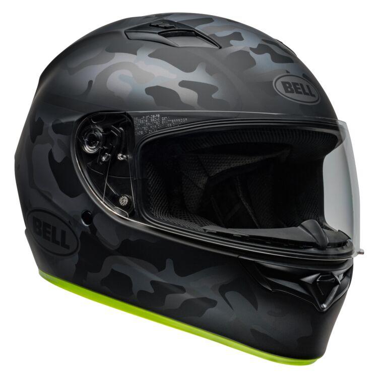 Casco Moto Calle Qualifier Stealth Mate Camo Certificado QR Bell