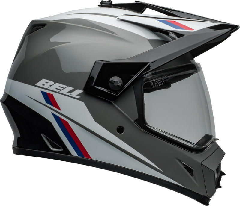 Casco Moto Calle MX-9 Adventure Mips Alpine Negro Certificado QR Bell