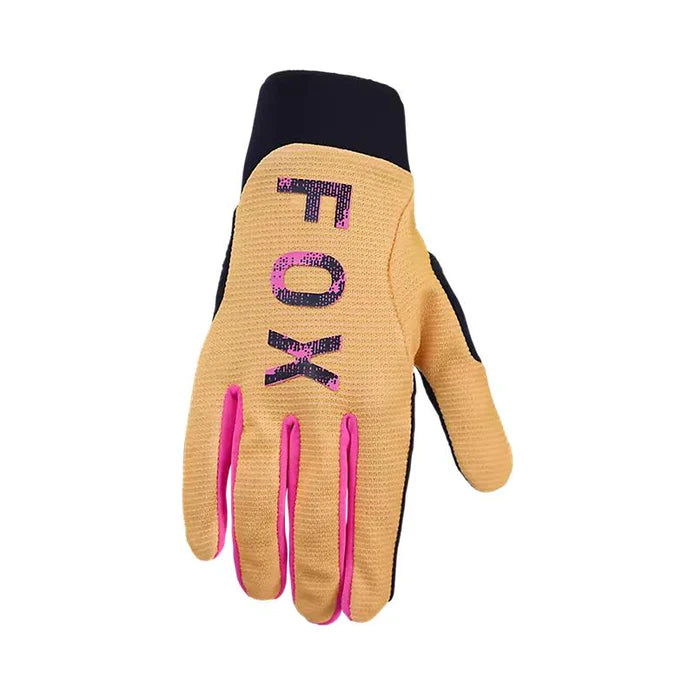 Guantes Bicicleta Niño Ranger Kairos Amarillo Fox