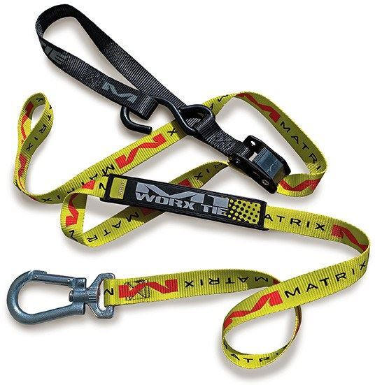 Correas Moto Tie Down M1.0 Worx Amarillo Matrix Concepts
