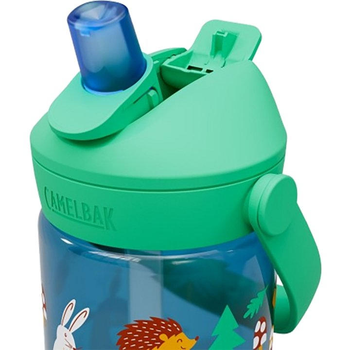 Botella Infantil Thrive Flip Straw Friendly Forest 400ml Azul CamelBak