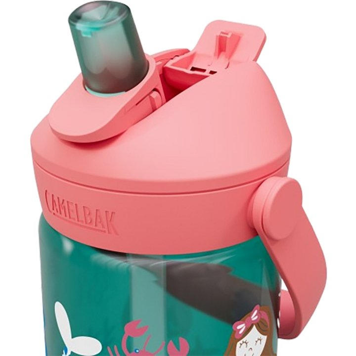 Botella Infantil Thrive Flip Straw Mermaid Friends 400ml Verde CamelBak