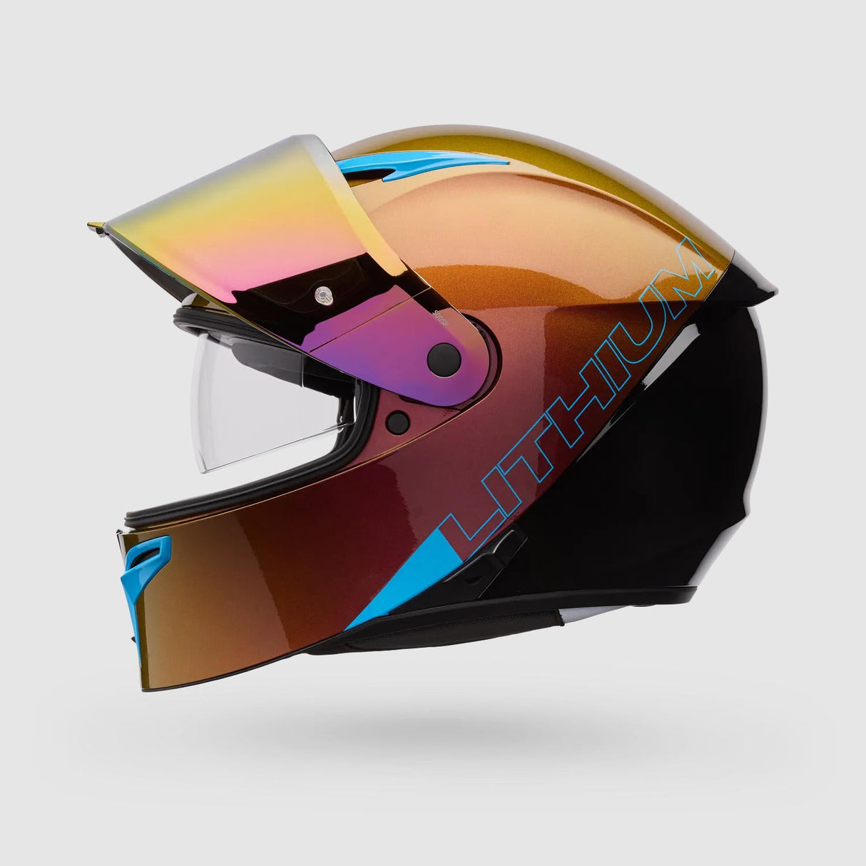 Casco Moto Calle Lithium Mips Plus Delta Amarillo/Naranjo Bell