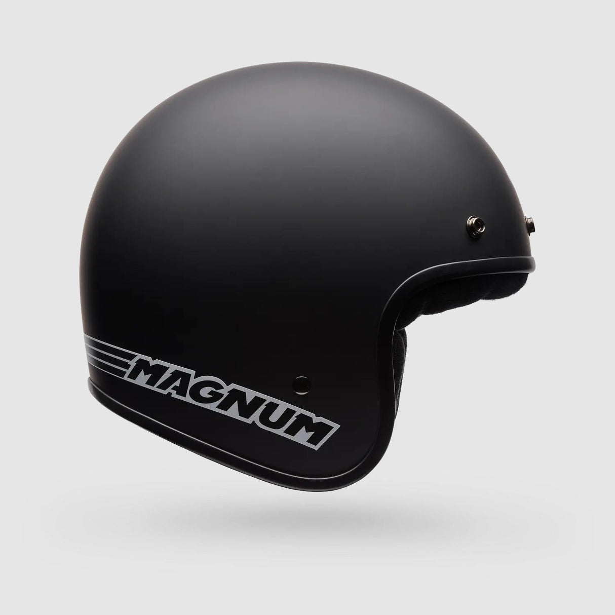 Casco Moto Calle Magnum Solid Solid Negro Mate Bell