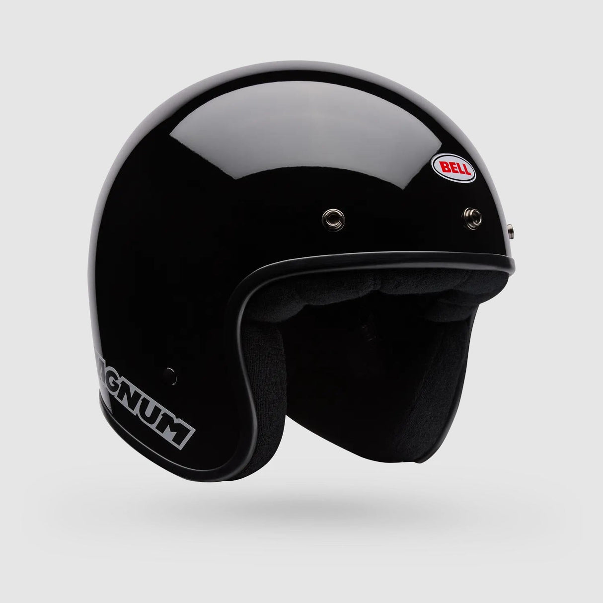 Casco Moto Calle Magnum Solid Negro Bell